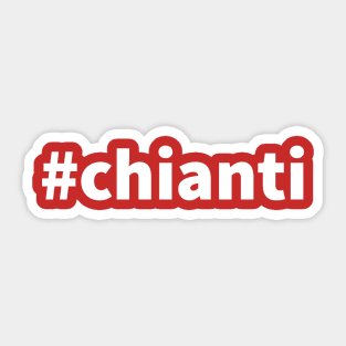 Hashtag Wines: Chianti Sticker